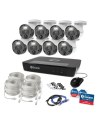 Swann Master-Series 4K 16Ch 2TB NVR with 8x 875WLB Bullet Cameras (SONVK-1676808-AU)