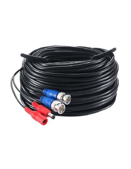Rhino 20m Pre-terminated Combined Power & 4K BNC Video Lead