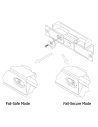 VIP Vision Monitored Multi-Voltage Mortise Electric Door Strike - ACLOC105