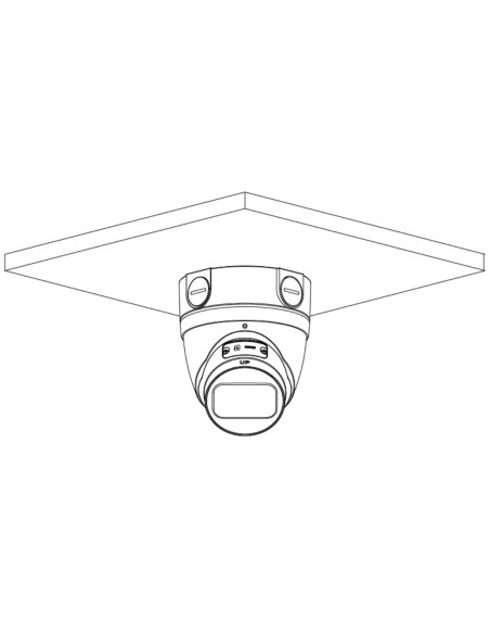 VIP Vision Ultimate AI Series 4.0MP Motorised Turret - VSIPU-4DIRMG-I