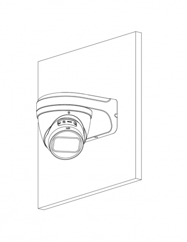 VIP Vision Ultimate AI Series 4.0MP Motorised Turret - VSIPU-4DIRMG-I