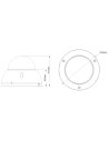 Securview VSCVI8MPVDIRM Ultimate Series 8.0MP WDR Motorised HDCVI Dome