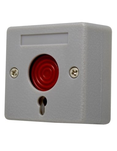 Watchguard Hardwired Panic Button Switch with Key ALE-PNB