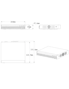 Watchguard CVR16COM3 Compact Series 16 Channel 8.0MP HDCVI CVR16COM3 2