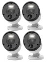 Swann Master-Series Add-on 4K Night2Day Bullet Security Camera 875WLB Spot Light 4-Pack – Enhanced Surveillance