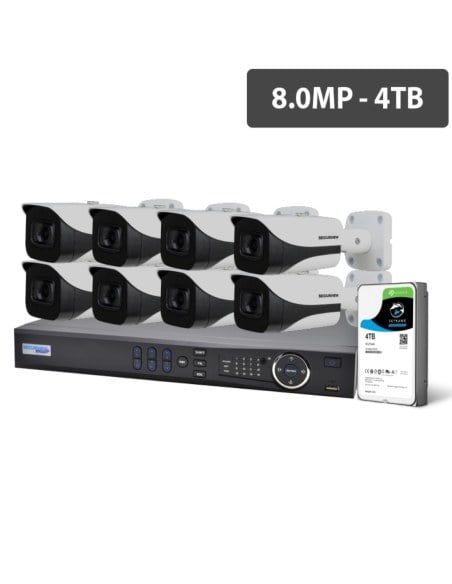 Securview Professional 16 Channel 8.0MP HDCVI CVRKIT-P1684F-8 Securview Professional 16 Channel 8.0MP HDCVI CVRKIT-P1684F-8