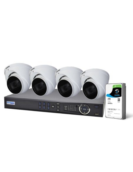 Securview Professional 8 Channel 8.0MP HDCVI CVRKIT-P882M-4 Securview Professional 8 Channel 8.0MP HDCVI CVRKIT-P882M-4