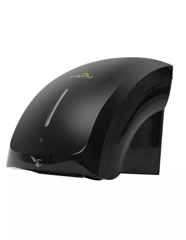Automatic Hand Dryer 1800W - With LED Black