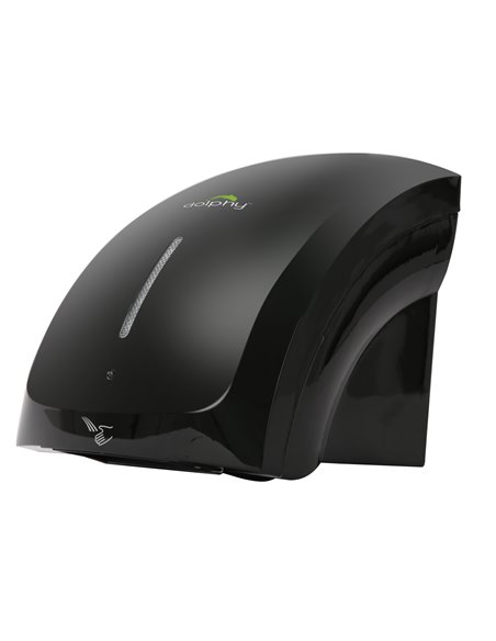 Automatic Hand Dryer 1800W - With LED Black Automatic Hand Dryer 1800W - With LED Black