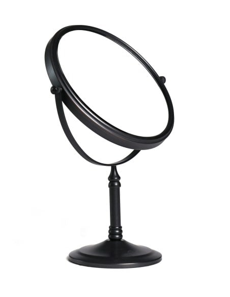 5X Magnifying Mirror Tabletop - Black 5X Magnifying Mirror Tabletop - Black