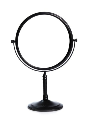 5X Magnifying Mirror Tabletop - Black