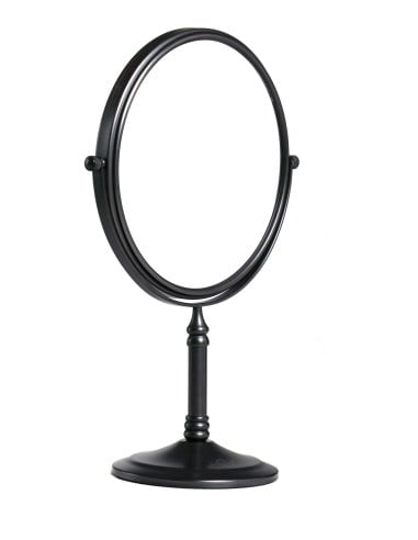 5X Magnifying Mirror Tabletop - Black