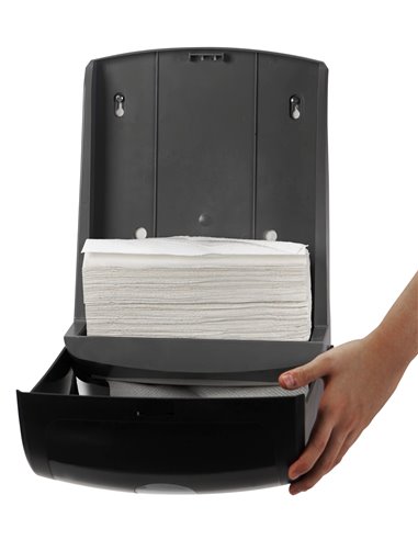 Multifold Paper Towel Dispenser Jumbo - Black