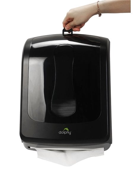 Multifold Paper Towel Dispenser Jumbo - Black Multifold Paper Towel Dispenser Jumbo - Black