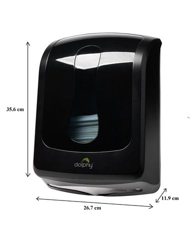 Multifold Paper Towel Dispenser Jumbo - Black