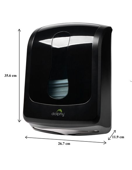 Multifold Paper Towel Dispenser Jumbo - Black Multifold Paper Towel Dispenser Jumbo - Black