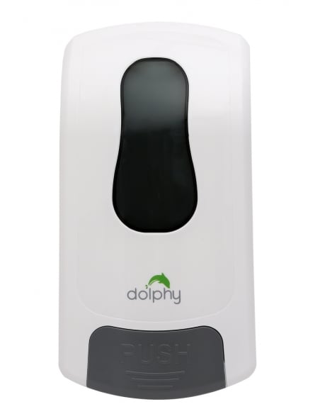 Manual Soap-Sanitiser Dispenser 1000ML - White Manual Soap-Sanitiser Dispenser 1000ML - White