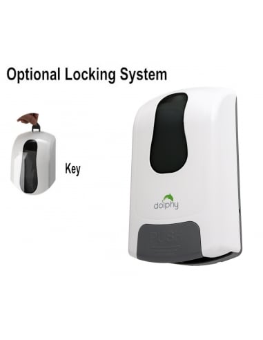 Manual Soap-Sanitiser Dispenser 1000ML - White