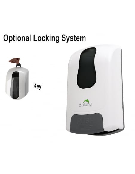 Manual Soap-Sanitiser Dispenser 1000ML - White Manual Soap-Sanitiser Dispenser 1000ML - White