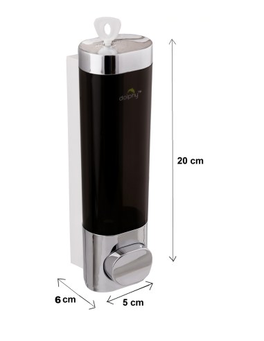 Soap Dispenser 300ML - Transparent Black
