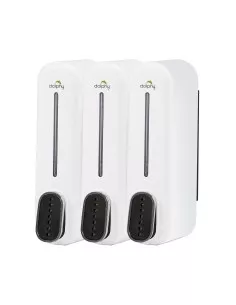 Soap Dispenser 300ML Set of 3 - White & Black 2