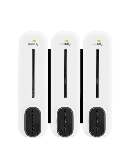 Soap Dispenser 300ML Set of 3 - White & Black Soap Dispenser 300ML Set of 3 - White & Black