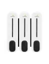 Soap Dispenser 300ML Set of 3 - White & Black