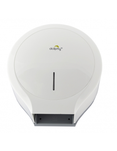 Jumbo Toilet Roll Dispenser - White