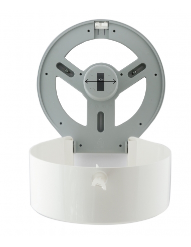 Jumbo Toilet Roll Dispenser - White