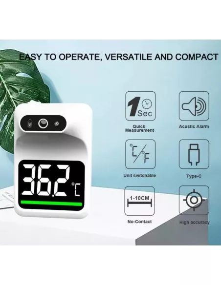 Wall Mounted Auto Scan Infrared Thermometer