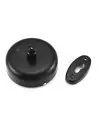 Retractable Single Clothesline - Black