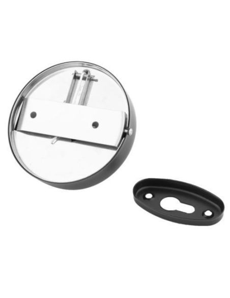 Retractable Single Clothesline - Black