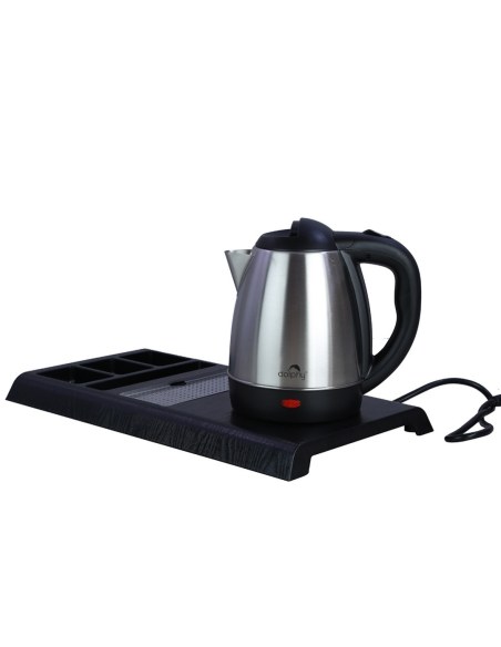 Dolphy Stainless Steel Kettle with Tray - 1.2 Ltr