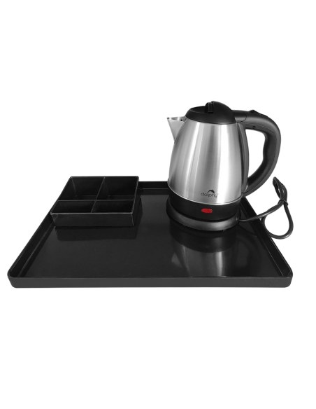Dolphy Stainless Steel 1.2 Ltr Kettle with Amenity Tray - DKTL0024