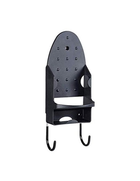Wall Mounted Iron and Board Holder - Black Wall Mounted Iron and Board Holder - Black