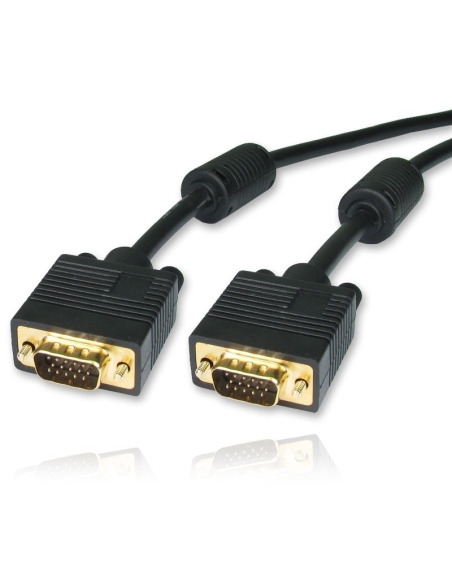 VGA 15Pin HD Male to Male Cable SVGA HQ - 5 Metre VGA 15Pin HD Male to Male Cable SVGA HQ - 5 Metre