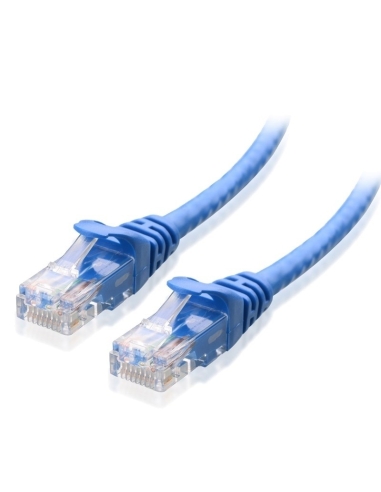 Cat6 0.5Mtr Patch Cable UTP Blue HQ Snag less