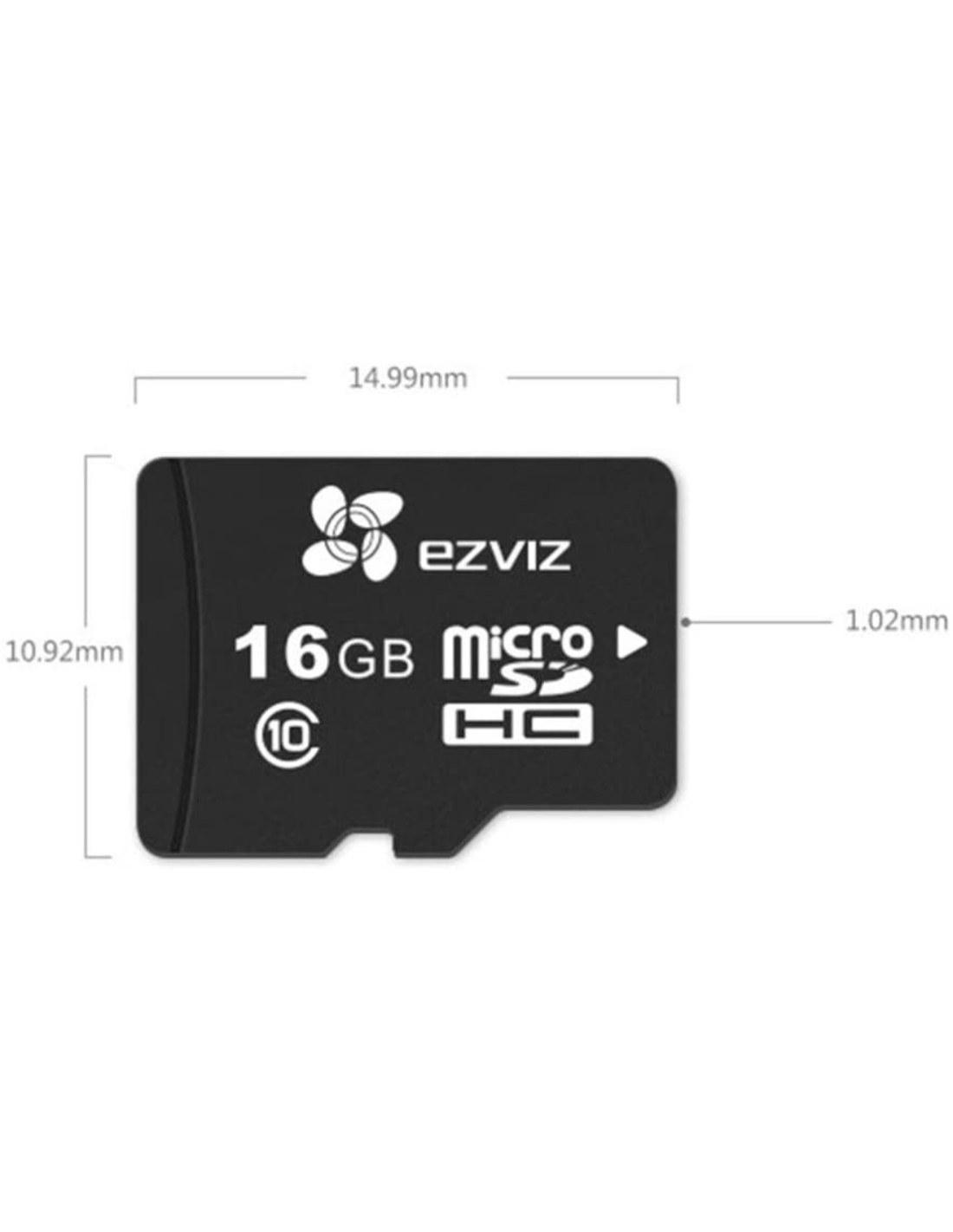 EZVIZ Smart 16GB MicroSD Professional Memory Card for Security Cameras