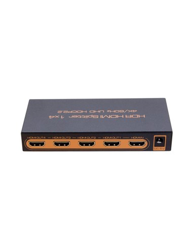HDMI Splitter 4 Port HDMI 2.0 HDR 4Kx2K 60Hz with EDID/Scaler down (HDCP 2.2)