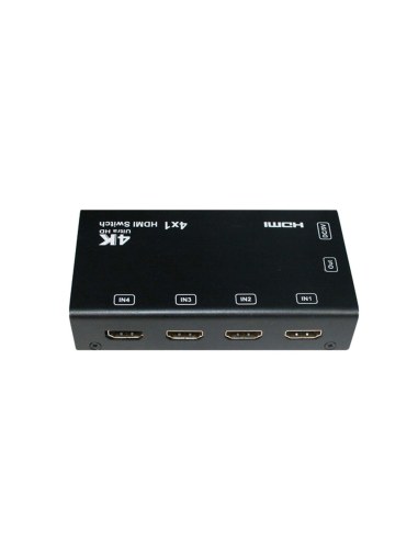 4 Port HDMI 4K x 2K Switch 60Hz with Front Panel Push-Button Controls