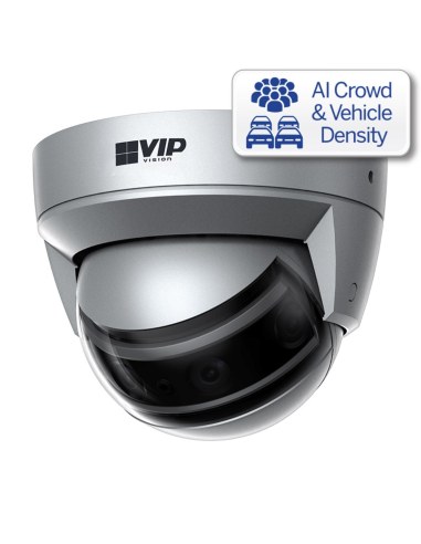 VIP Vision Panorama AI Series 8.0MP 180° Panoramic Dome - VSIPPA-8DIR-I