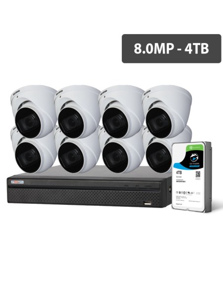 Watchguard Compact 16 Channel 8.0MP HDCVI CVRKIT-C1684M-8