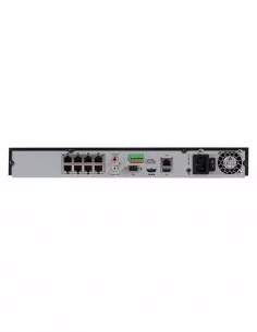 Hikvision 8MP 4K-UHD 8CH NVR 4TB 6x PoE 2.8MM LED Strobe HIKI88M-6D-386-4T 2