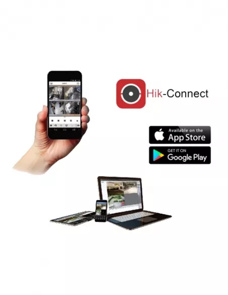 Hikvision 8MP 4K-UHD 8CH NVR 4TB 6x PoE 2.8MM LED HIKI88M-6D-386-4T