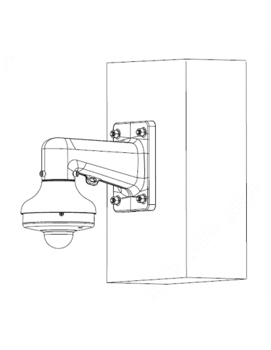 VIP Vision Adapter for Ceiling & Wall Mount VSBKTA107
