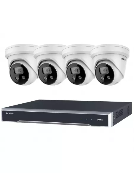 Hikvision 8MP 4 x IP Acusense Outdoor 4MM Turret HIK88M-4D-386-4T Hikvision 8MP 4 x IP Acusense Outdoor 4MM Turret HIK88M-4D-386-4T