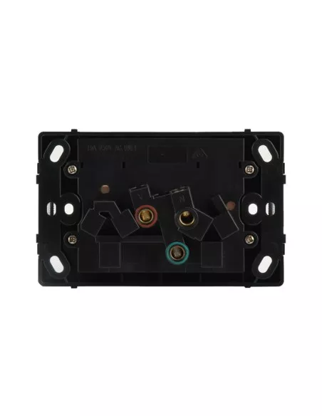 Standard Double Power Point 240v - BlackESW150B
