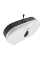 Dolphy Twin Jumbo Toilet Roll Dispenser - White - DTPR0021