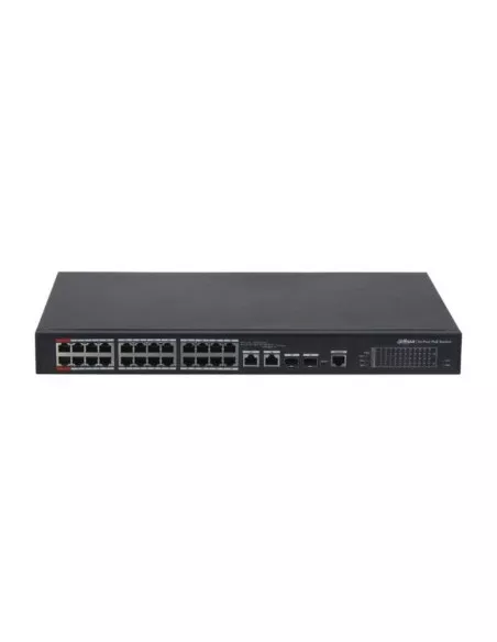 Dahua 26-Port Managed 24 Port POE Switch - DH-PFS4226-24ET-360 Dahua 26-Port Managed 24 Port POE Switch - DH-PFS4226-24ET-360