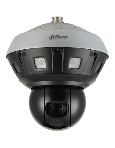 Dahua 4x2MP Panoramic IP PoE Fixed 2.8mm Motorized 5.62~208mm PTZ Dome Camera - DH-PSDW8842ML-A180-D237